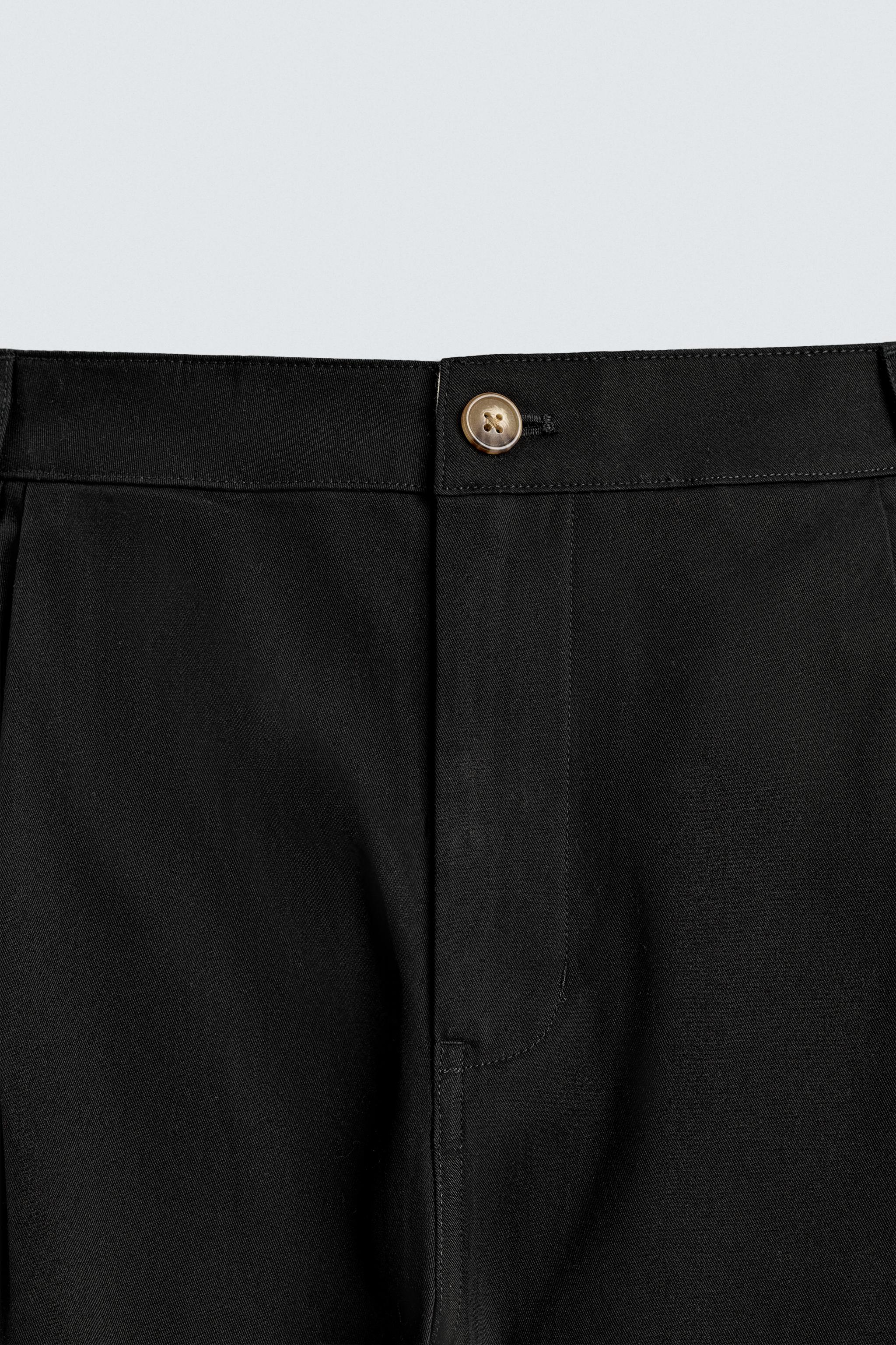 WIDE FIT CHINO PANTS